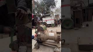 kirloskar 3 kva generator starting  Engine not starting 😭😭😭 [upl. by Nylodnarb650]