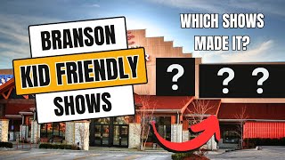 Top 10 Kid Friendly Shows in Branson [upl. by Dleifrag421]