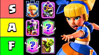 ALL Clash Royale Cards Tier List 2024 [upl. by Ahsratan]