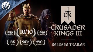 Crusader Kings III  Release Trailer [upl. by Keraj19]