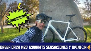 ORBEA ORCA M201200 KMTS REALIZADOSCAMBIOS Y SENSACIONES orbea orca ciclismo [upl. by Nedyrb49]