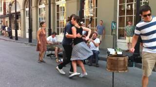 The Smoking Time Jazz Club  on Royal Street New Orleans [upl. by Eiderf]