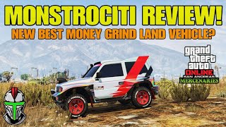 GTA Online Miabatsu MonstroCiti Review Best New Money Grind Land Vehicle [upl. by Ruzich]