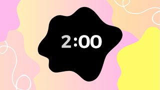 2 minute classroom timer with upbeat music [upl. by Mailliwnhoj634]