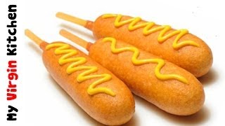 HOW TO MAKE CORN DOGS [upl. by Nevak116]