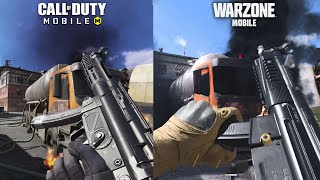 COD Mobile HD Graphics vs NEW Warzone Mobile Ultra Graphics [upl. by Iman]