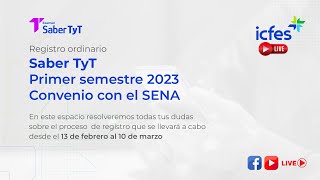 Registro ordinario Saber TyT convenio SENA [upl. by Nashbar687]