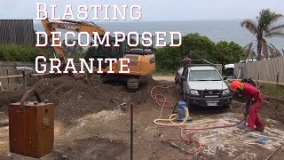 Blasting Decomposed Granite [upl. by Ditzel]