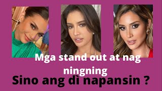 Mga Stand Out at nag ningning sa Miss Universe 202021 Rabiya Mateo Janick MacetaMariangel [upl. by Sinnel]