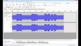 How to clean audio with Audacity Noise Removal Normalise and Compressor [upl. by Brie479]