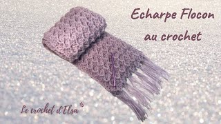 Crochet Écharpe croisée avec boucles toutes les tailles Débutantes [upl. by Leavelle899]