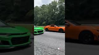 Two 1000 hp zl1 going at it explore automobile subscribe fypviral fypviral youtubereels fyp [upl. by Neerahs83]