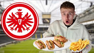 Stadionessen und Stimmung bei EINTRACHT FRANKFURT testen Eintracht Frankfurt Stadion Vlog [upl. by Ramah431]