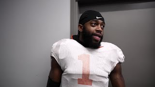 OSU LB Xavier Benson Talks About Texas Bowl [upl. by Octavia101]