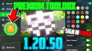 Premium Toolbox For Minecraft PE 12050  Infinite Toolbox For 12050 [upl. by Lorimer]