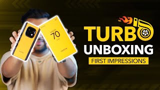 Realme Narzo 70 Turbo 5G First Impressions amp Unboxing  Cashify [upl. by Sainana671]