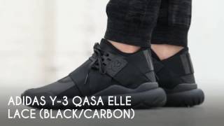 ADIDAS Y3 QASA ELLE LACE BLACKCARBON  PEACE X9 [upl. by Sedaiuqlem]