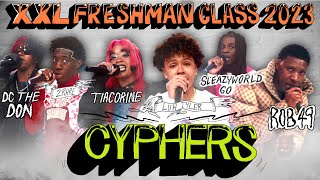 2023 XXL Freshman Cypher With Rob49 Luh Tyler DC The Don SleazyWorld Go 2Rare TiaCorine [upl. by Ahselef]