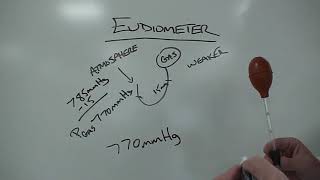 eudiometer amp determining the pressure of a gas [upl. by Maurizia]