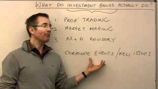 What do investment banks actually do  MoneyWeek Investment Tutorials [upl. by Nangem]