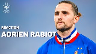 Réaction dAdrien Rabiot après FranceAllemagne [upl. by Itsa]