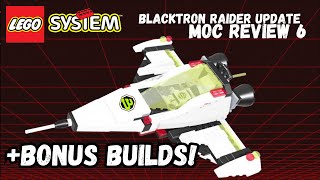 MOC Review 6 BLACKTRON RAIDER UPDATE  BONUS BUILDS  Willynilly18 Films [upl. by Sedicla7]