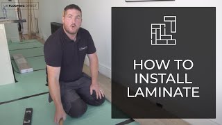 How to Lay Laminate Flooring  Installation Guide StepbyStep [upl. by Begga]