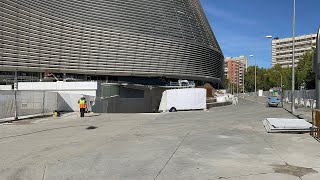 Obras estadio Santiago Bernabéu hoy remodelación 9 Noviembre 2023 [upl. by Adams729]