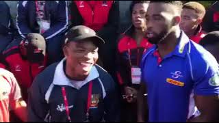 Siya Kolisi with Border and EP Craven week 2018 gwijo Shiwelele [upl. by Adnale481]