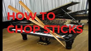 How To Play Chopsticks on Piano [upl. by Gentille]