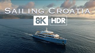 Sailing Croatia 8K HDR Part2 [upl. by Melinda]