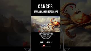 Cancer January 2024 Horoscope  Astrology Forecasts amp Monthly Predictions [upl. by Cioban764]