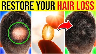 8 TOP VITAMINS That Can Help Restore Your HAIR Loss [upl. by Raul]