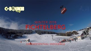 Fichtelberg Winter 2018 Oberwiesenthal Erzgebirge [upl. by Donough]