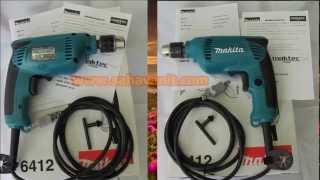 MAKITA 6412 ราคา 1650 บาท สว่านไฟฟ้ามากีต้า 38นิ้ว [upl. by Noicpecnoc]