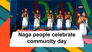 Naga people celebrate community day [upl. by Pammie68]