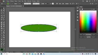 Adobe Illustrator Elips ile Döndürmelerde Eğitim ve Ayarlamalar [upl. by Gnihc]
