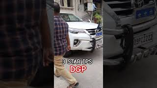 3 STAR IPS FORTUNER  Director General of Police ias ips upsc shorts [upl. by Nevaj579]