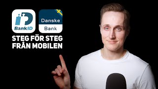 Bank ID  Beställa nytt BankID Steg för Steg Danske Bank via Mobilen [upl. by Eltsirk]