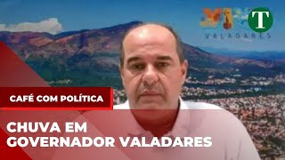 Governador VALADARES tem 20 da população afetada pela cheia do RIO DOCE diz prefeito [upl. by Hubing]