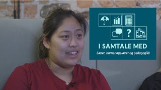 I samtale med  Møt studenter fra lærer barnehagelærer og pedagogiske utdanninger [upl. by Laney]