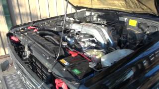 1987 Toyota Land Cruiser HJ61  12HT Engine [upl. by Enra]