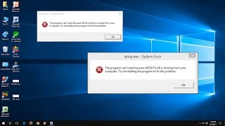 How to Fix WDScoredll WDSUTILdll are Missing Errors in Windows PC [upl. by Jacky]