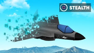 NEW Invisible STEALTH PLANE in GTA 5 dlc [upl. by Uphemia]