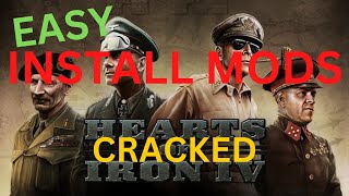 HOI4 CRACKED install mods EASY [upl. by Carleen]