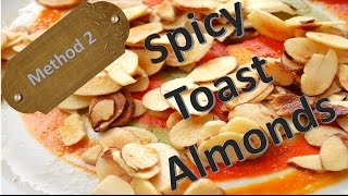 How to Toast almonds in the MicrowaveBest Recipe [upl. by Adnoluy]