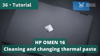 Speed Up Your HP OMEN 16  Prevent Overheating With Dust Cleaning amp New Thermal Paste [upl. by Agiaf]