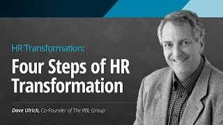 HR Transformation Four Steps of HR Transformation [upl. by Nohtan406]