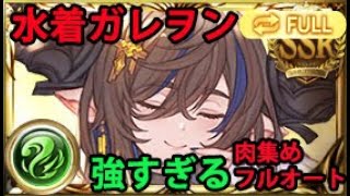 【人権】水着ガレヲン フルオートやEX3500万で優秀過ぎる！【グラブル】 Summer Galleon is CORE GBF [upl. by Erina]