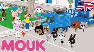 Mouk  Bicycle Race S01E18 HD  Cartoon for kids [upl. by Nosreme]